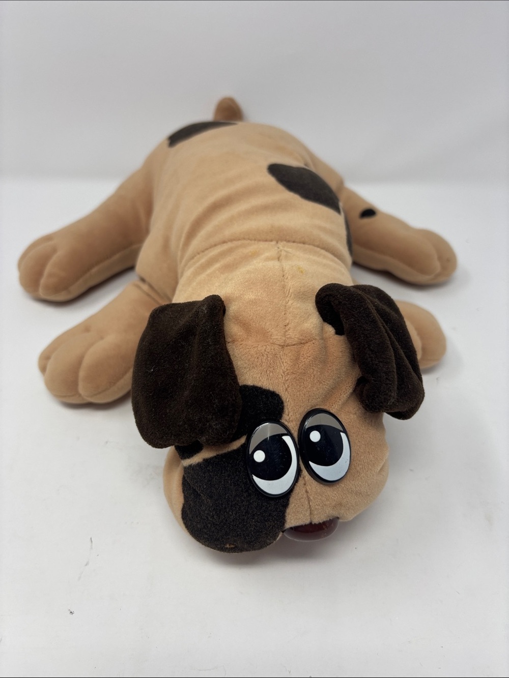 Tonka 1985 Pound Puppies |Plush Tan & Brown Dog Toy stuffed animal